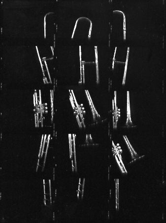 11#07 Tenor-Ventilposaune, aus der Serie Instrumente, oder „Pablos Guitarre“, 1998