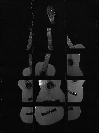 11#13 Guitarre, aus der Serie Instrumente, oder „Pablos Guitarre“, 1998