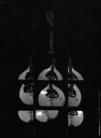 11#14 Mandoline, aus der Serie Instrumente, oder „Pablos Guitarre“, 1998