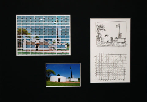49#33sk Entwurf für: 49#33 Brasilia, Espaco Oscar Niemeyer, 60 x 43 cm2008