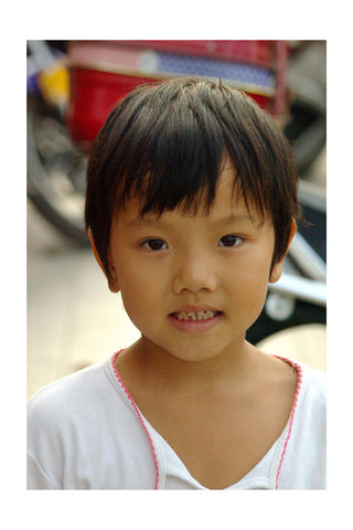 KUP_2006_China_024 Huang Jingliang, 6year old girl, 6 years old, 2006