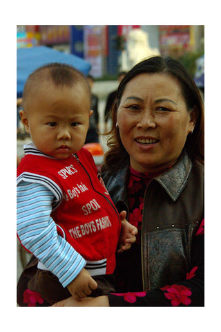 KUP_2006_China_028 Chang Cheng, Woman with baby, 2006