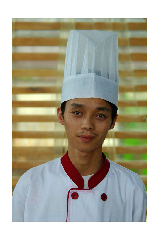 KUP_2006_China_091 Xie Guofu, Chef of “My coffee shop” , 23 years old, 2006