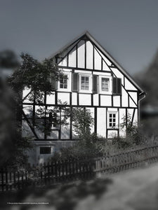 Wendinger Straße 3, Büschergrund, aus der Serie: Fachwerkhäuser des Siegener Industriegebietes heute, 2021