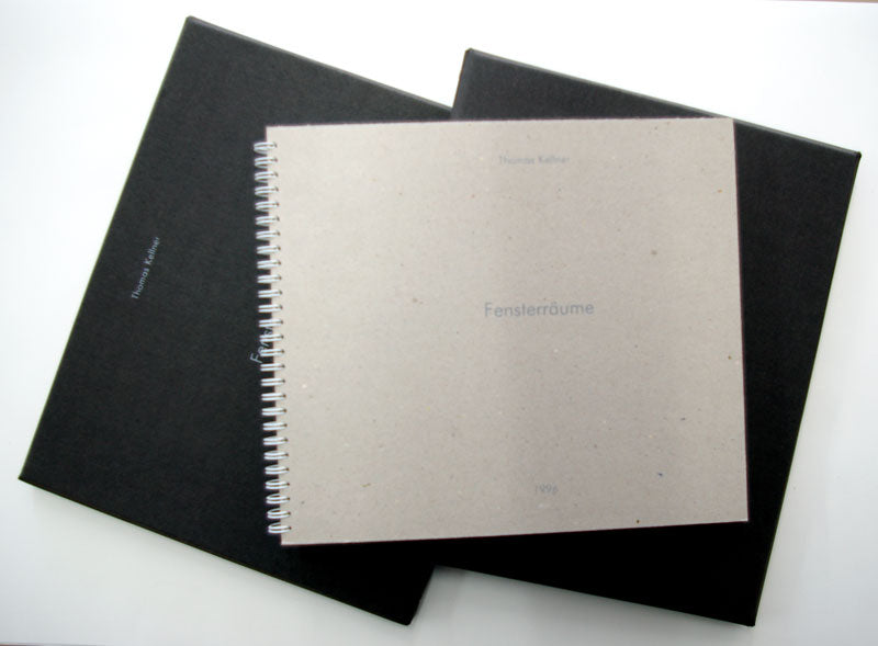 Thomas Kellner – Fensträume Künstlerbuch mit 12 Originalfotografien, Auflage 20, 10 Sets mit Spiralbindung, 10 Sets in Portfoliobox